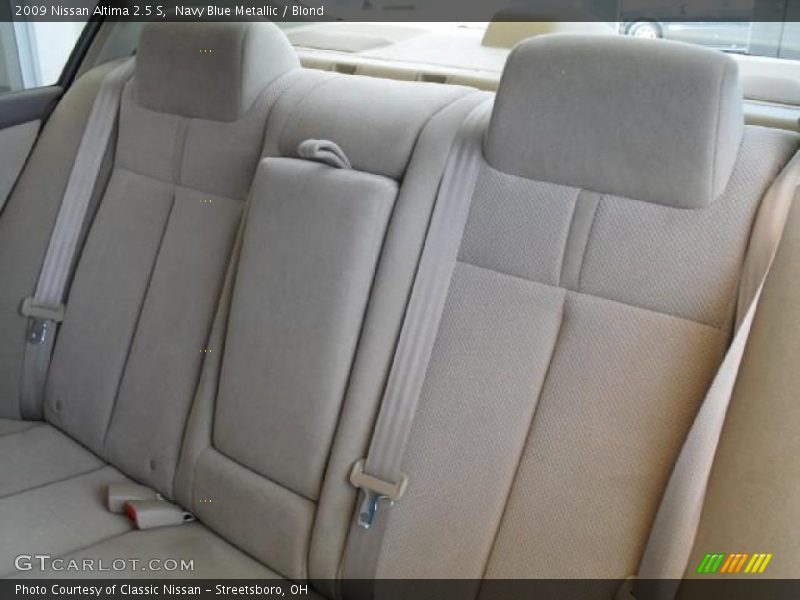 Navy Blue Metallic / Blond 2009 Nissan Altima 2.5 S