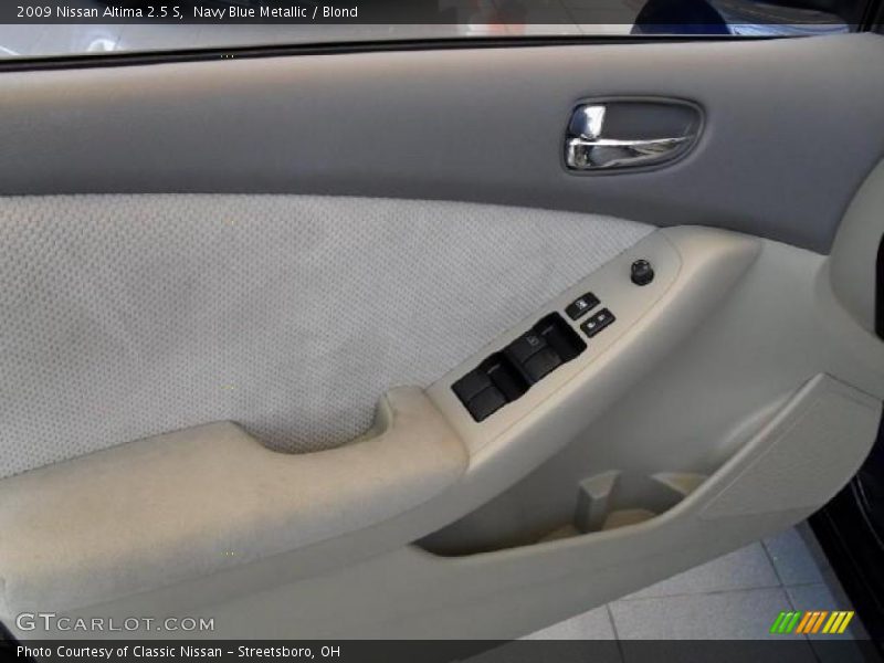 Navy Blue Metallic / Blond 2009 Nissan Altima 2.5 S