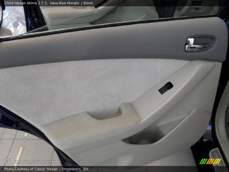 Navy Blue Metallic / Blond 2009 Nissan Altima 2.5 S