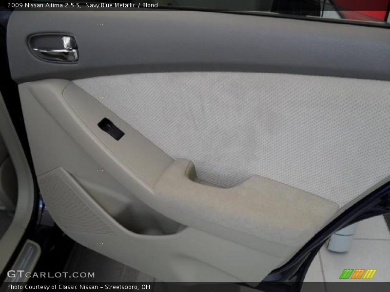 Navy Blue Metallic / Blond 2009 Nissan Altima 2.5 S