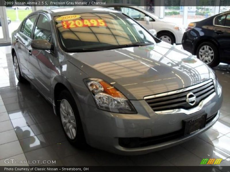 Precision Gray Metallic / Charcoal 2009 Nissan Altima 2.5 S