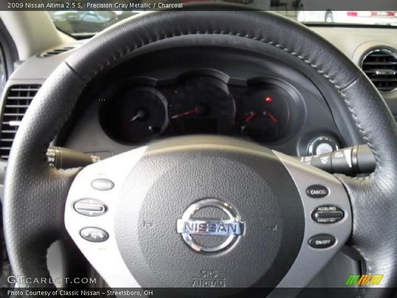 Precision Gray Metallic / Charcoal 2009 Nissan Altima 2.5 S
