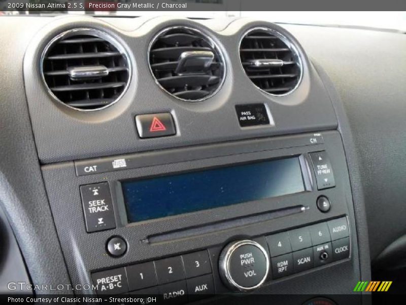 Precision Gray Metallic / Charcoal 2009 Nissan Altima 2.5 S