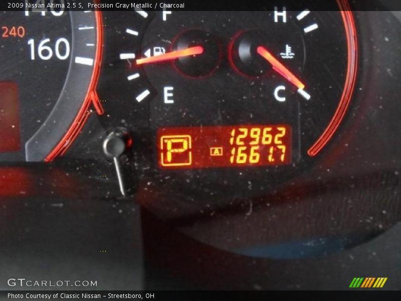 Precision Gray Metallic / Charcoal 2009 Nissan Altima 2.5 S