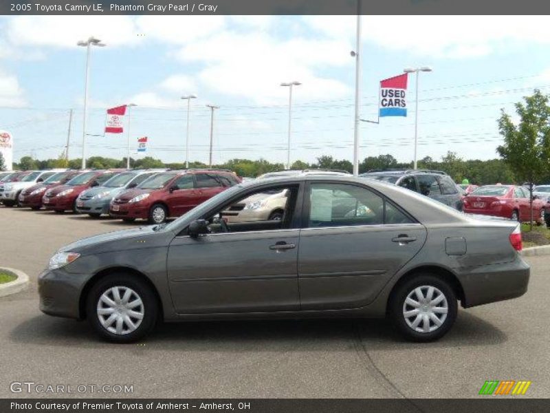 Phantom Gray Pearl / Gray 2005 Toyota Camry LE