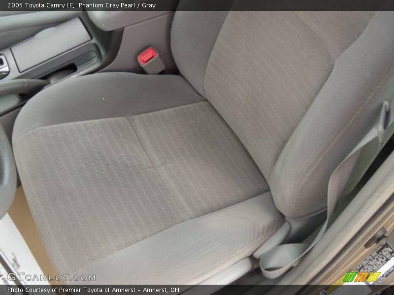 Phantom Gray Pearl / Gray 2005 Toyota Camry LE