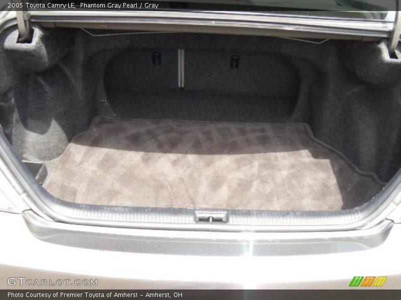 Phantom Gray Pearl / Gray 2005 Toyota Camry LE