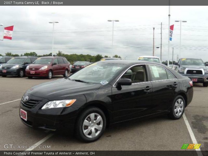 Black / Bisque 2007 Toyota Camry LE