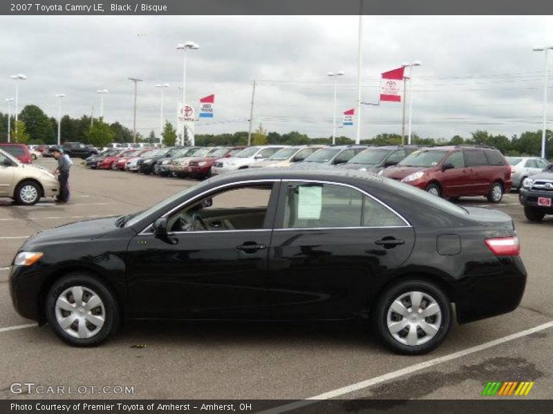 Black / Bisque 2007 Toyota Camry LE