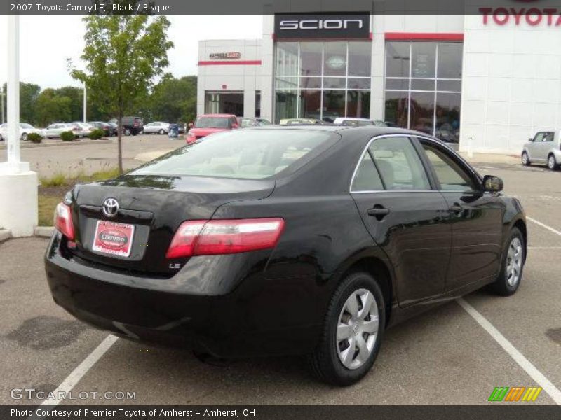Black / Bisque 2007 Toyota Camry LE