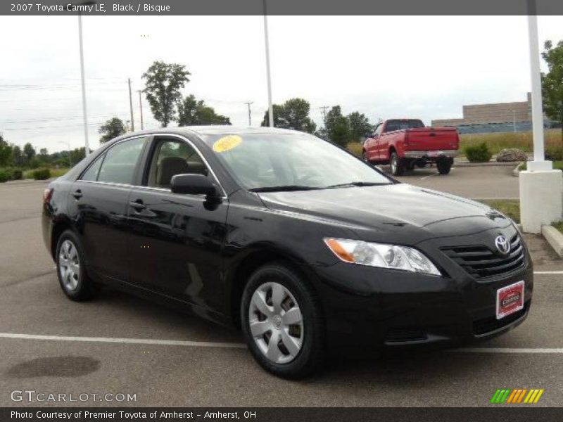 Black / Bisque 2007 Toyota Camry LE