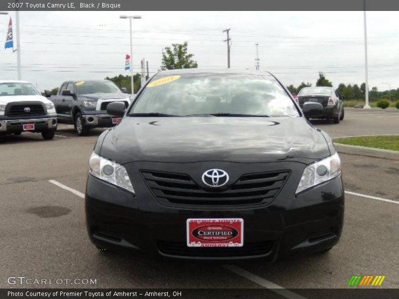 Black / Bisque 2007 Toyota Camry LE