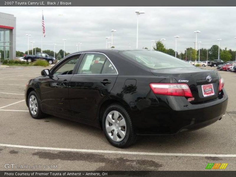 Black / Bisque 2007 Toyota Camry LE