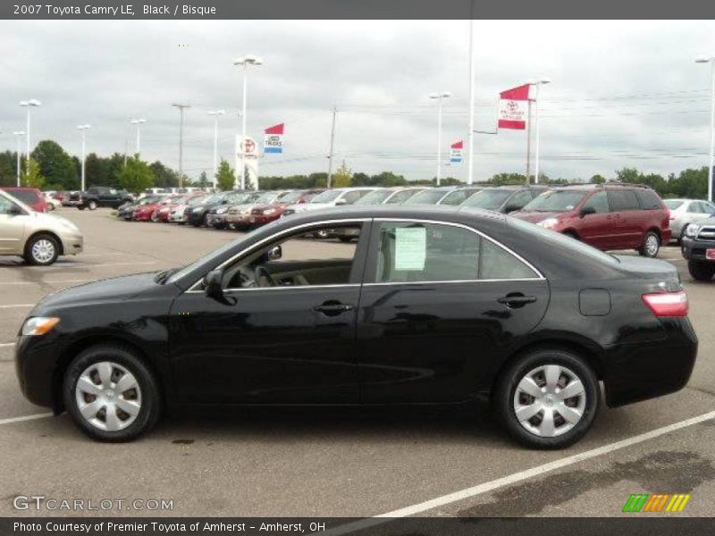 Black / Bisque 2007 Toyota Camry LE