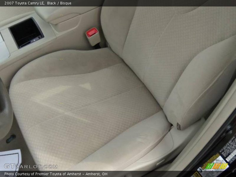 Black / Bisque 2007 Toyota Camry LE
