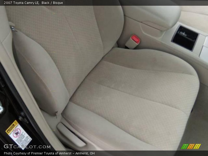Black / Bisque 2007 Toyota Camry LE