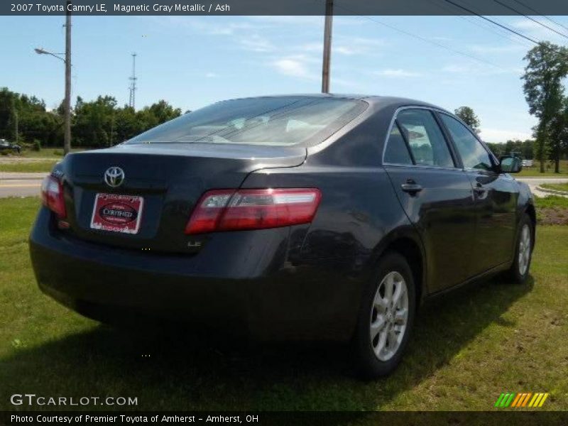 Magnetic Gray Metallic / Ash 2007 Toyota Camry LE