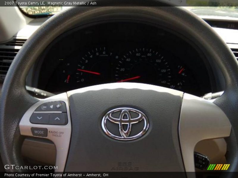 Magnetic Gray Metallic / Ash 2007 Toyota Camry LE