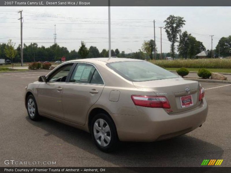 Desert Sand Mica / Bisque 2007 Toyota Camry LE