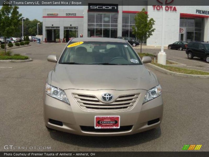 Desert Sand Mica / Bisque 2007 Toyota Camry LE