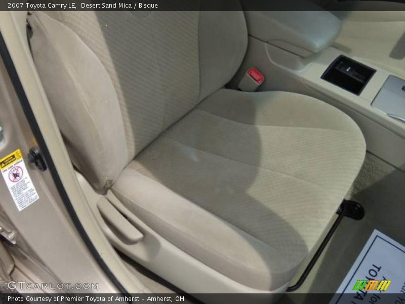 Desert Sand Mica / Bisque 2007 Toyota Camry LE