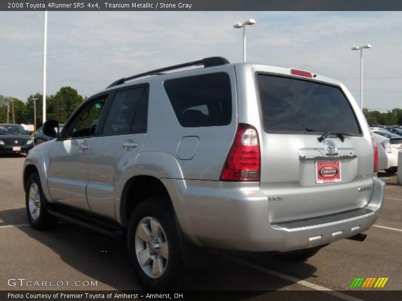 Titanium Metallic / Stone Gray 2008 Toyota 4Runner SR5 4x4