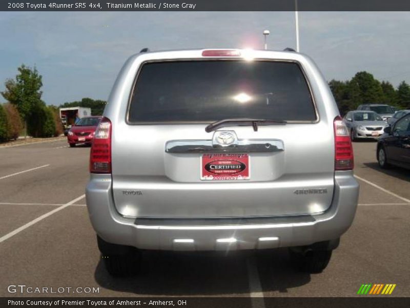 Titanium Metallic / Stone Gray 2008 Toyota 4Runner SR5 4x4