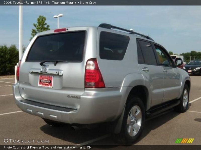 Titanium Metallic / Stone Gray 2008 Toyota 4Runner SR5 4x4