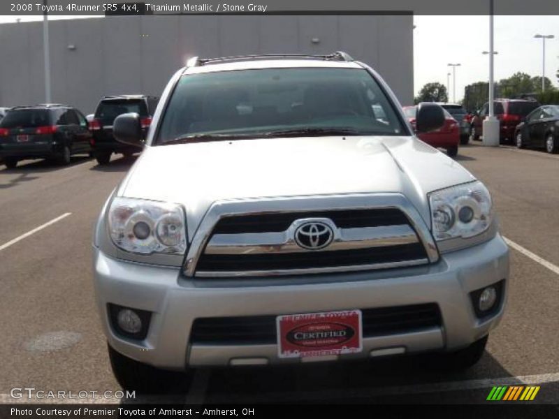 Titanium Metallic / Stone Gray 2008 Toyota 4Runner SR5 4x4