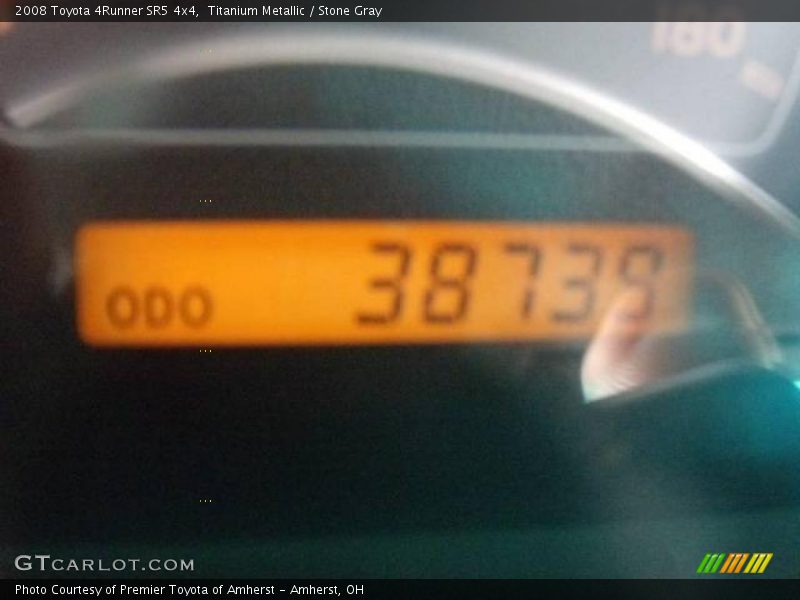 Titanium Metallic / Stone Gray 2008 Toyota 4Runner SR5 4x4
