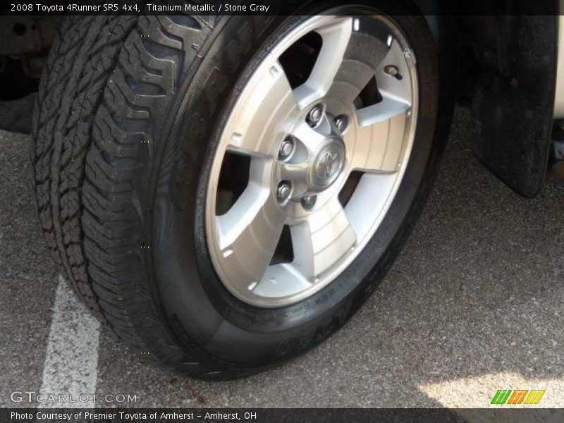 Titanium Metallic / Stone Gray 2008 Toyota 4Runner SR5 4x4