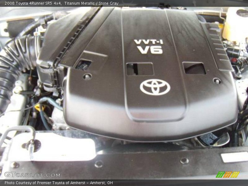 Titanium Metallic / Stone Gray 2008 Toyota 4Runner SR5 4x4