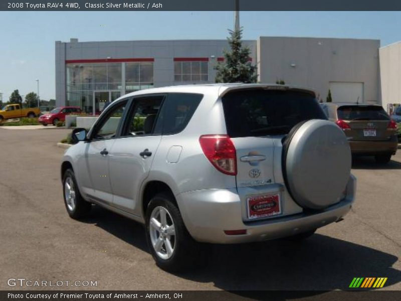 Classic Silver Metallic / Ash 2008 Toyota RAV4 4WD