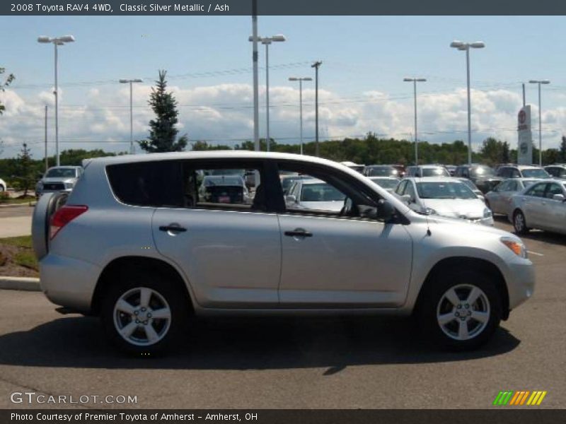 Classic Silver Metallic / Ash 2008 Toyota RAV4 4WD