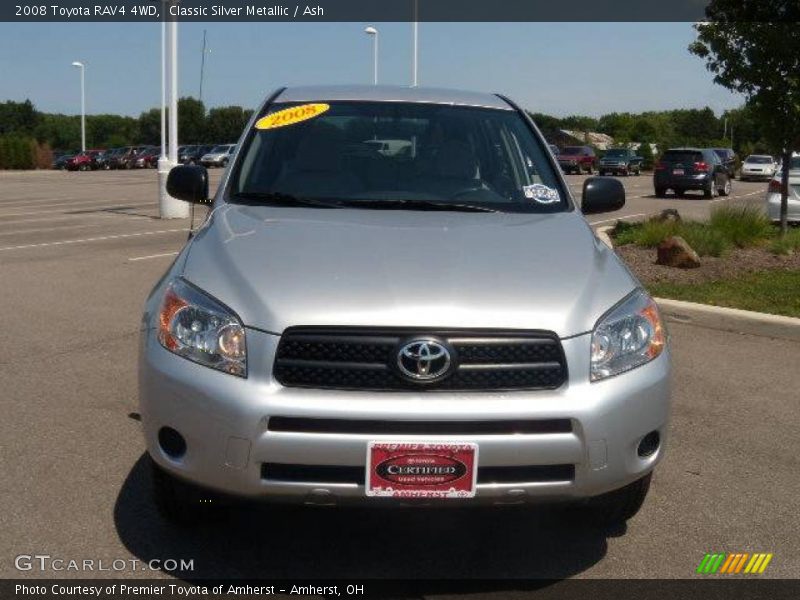 Classic Silver Metallic / Ash 2008 Toyota RAV4 4WD