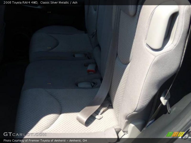 Classic Silver Metallic / Ash 2008 Toyota RAV4 4WD