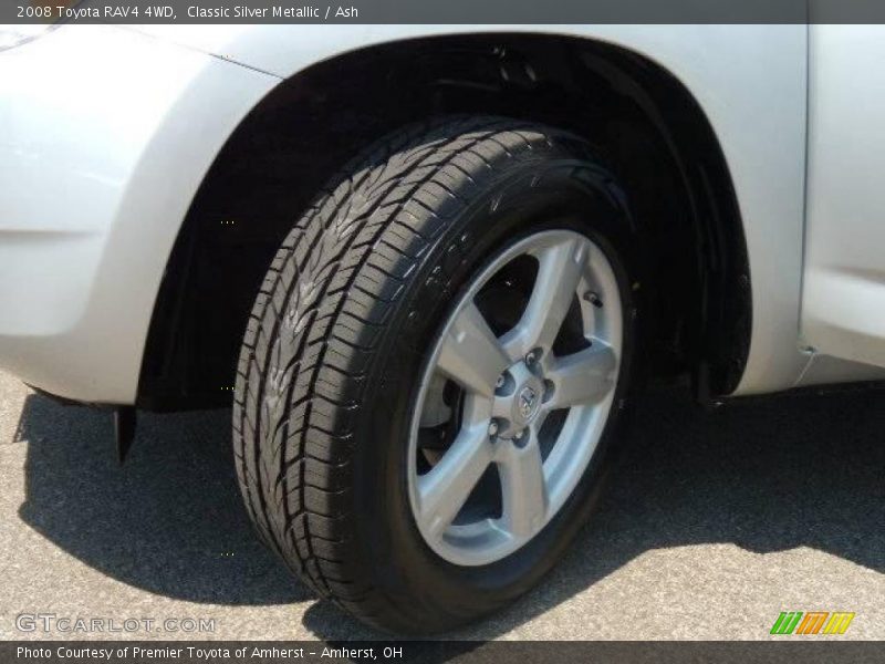 Classic Silver Metallic / Ash 2008 Toyota RAV4 4WD