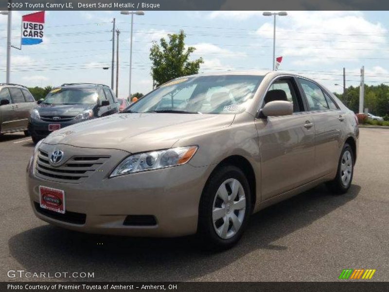 Desert Sand Metallic / Bisque 2009 Toyota Camry LE