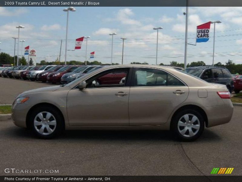 Desert Sand Metallic / Bisque 2009 Toyota Camry LE