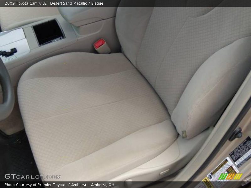 Desert Sand Metallic / Bisque 2009 Toyota Camry LE