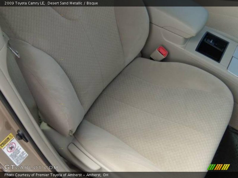 Desert Sand Metallic / Bisque 2009 Toyota Camry LE
