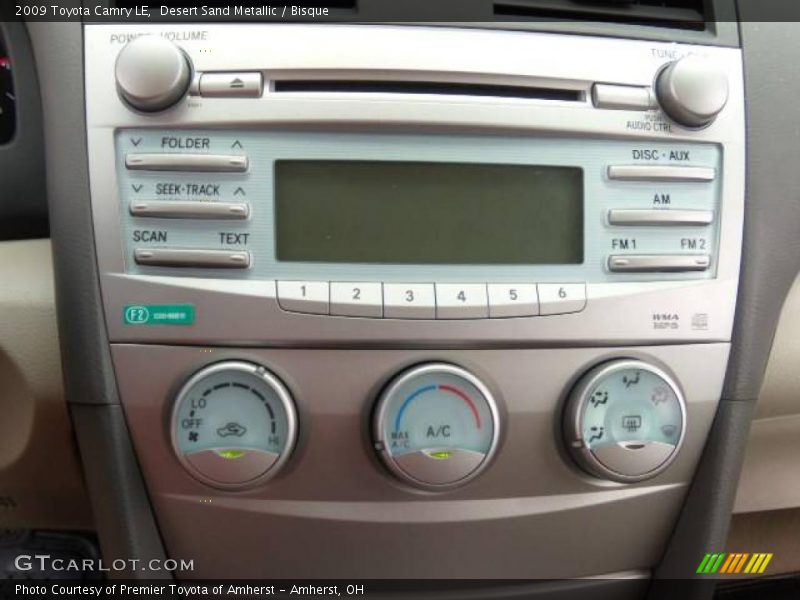 Desert Sand Metallic / Bisque 2009 Toyota Camry LE