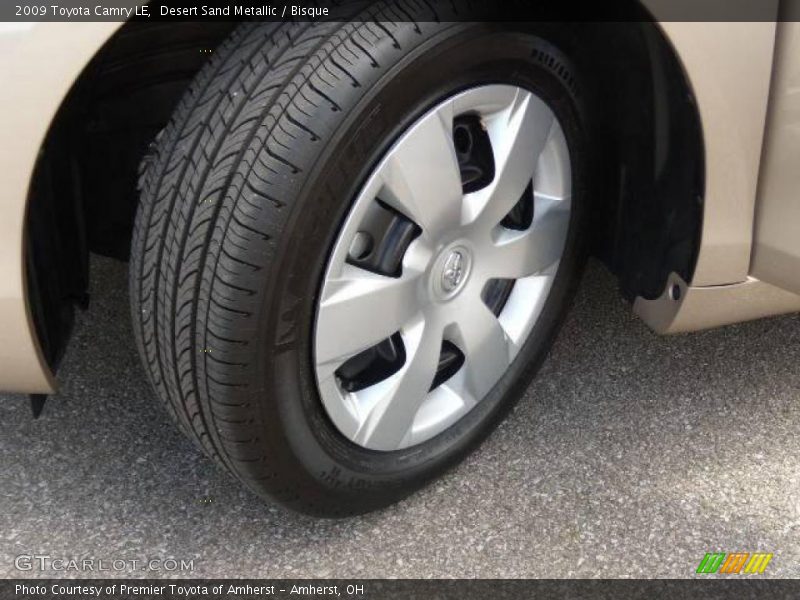 Desert Sand Metallic / Bisque 2009 Toyota Camry LE