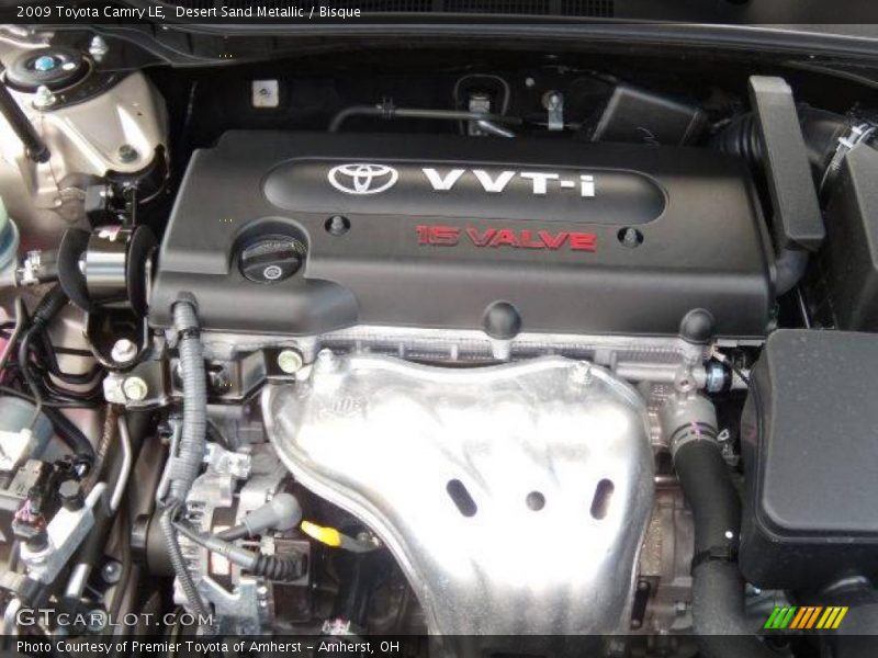 Desert Sand Metallic / Bisque 2009 Toyota Camry LE