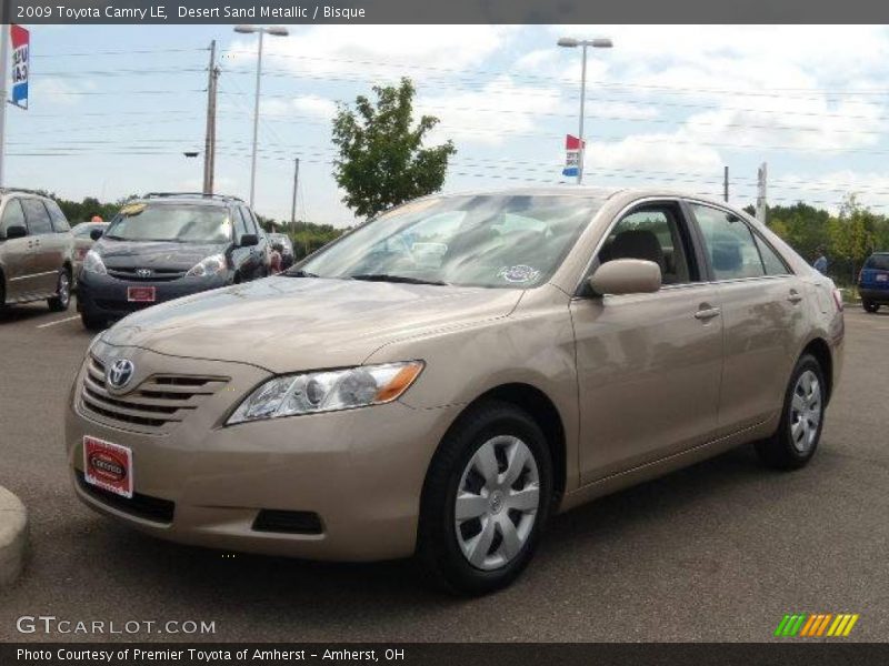 Desert Sand Metallic / Bisque 2009 Toyota Camry LE