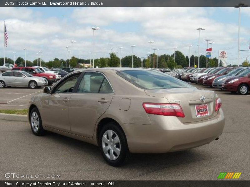 Desert Sand Metallic / Bisque 2009 Toyota Camry LE