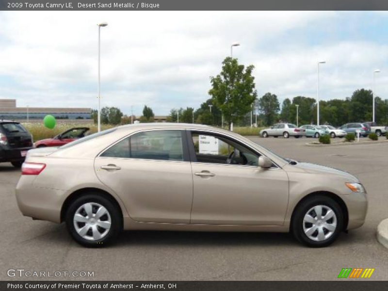 Desert Sand Metallic / Bisque 2009 Toyota Camry LE