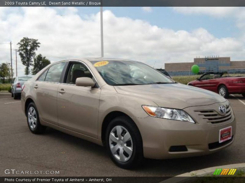 Desert Sand Metallic / Bisque 2009 Toyota Camry LE