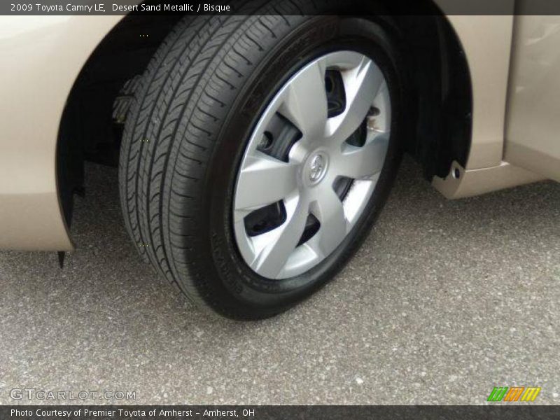 Desert Sand Metallic / Bisque 2009 Toyota Camry LE