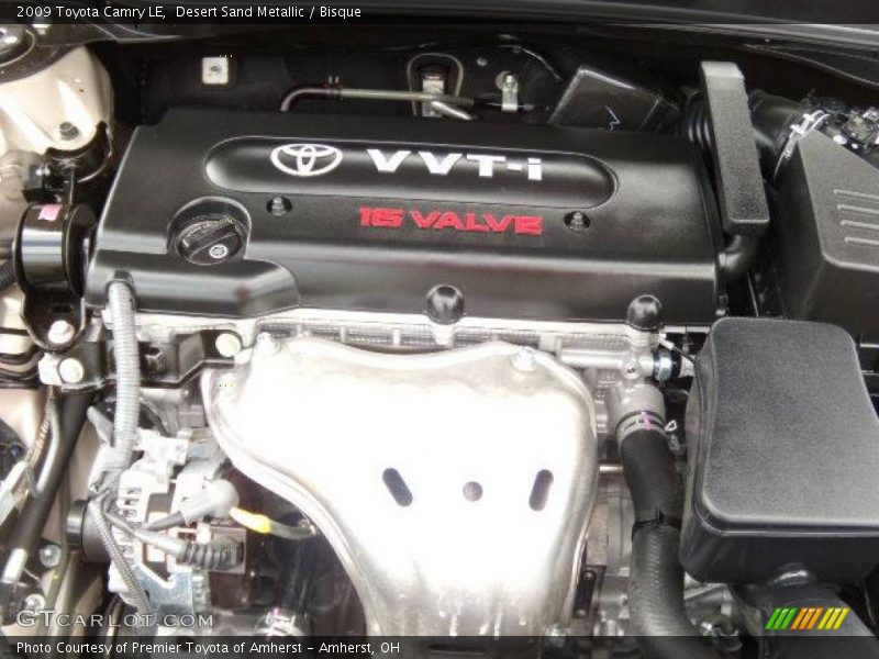 Desert Sand Metallic / Bisque 2009 Toyota Camry LE